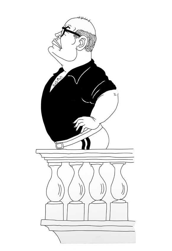 Bettino Craxi dalla matita di Forattini