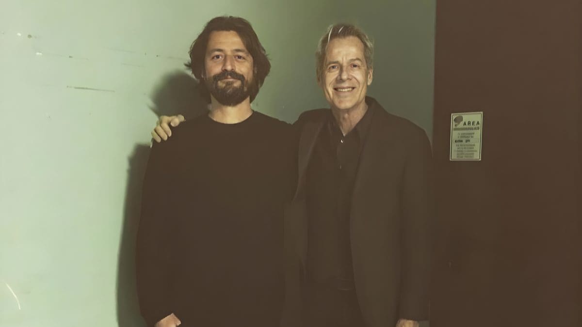 Alessandro Tomei e Claudio Baglioni, via Facebook