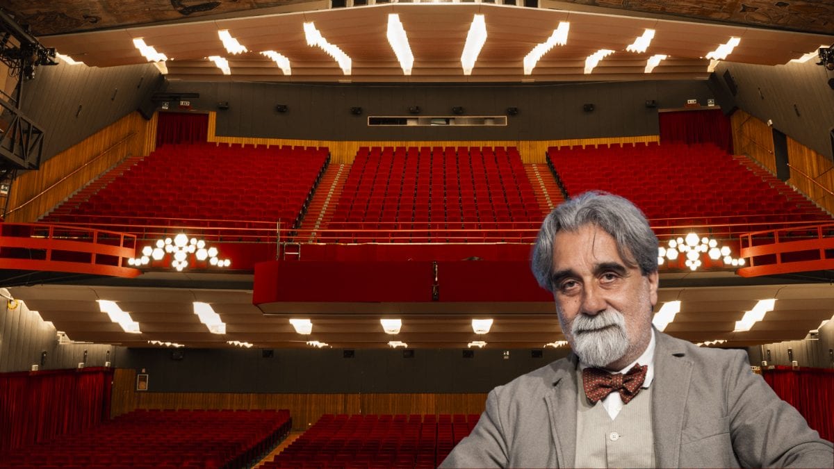 Peppe Vessicchio all’Ariston, via Getty Images