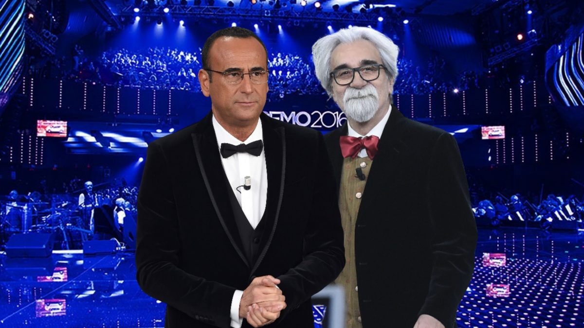 Carlo Conti e Vessicchio