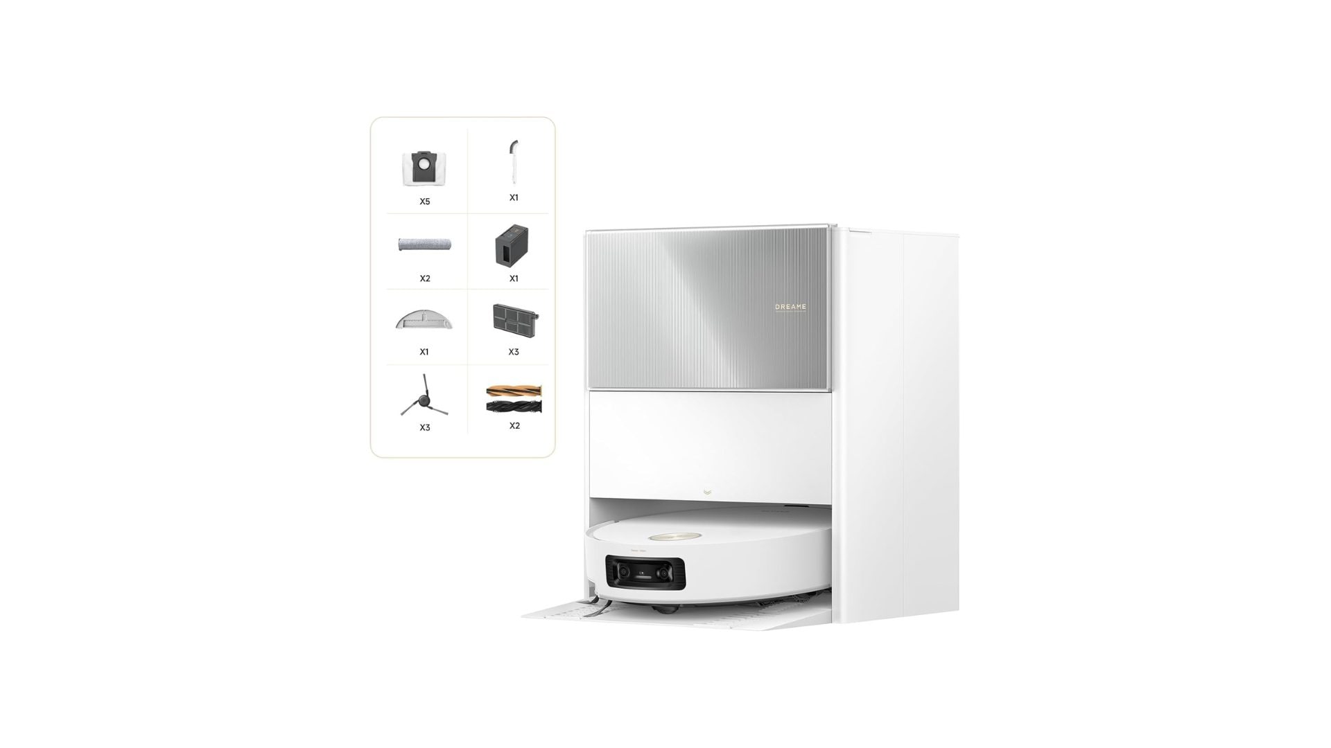 Robot aspirapolvere e lavapavimenti DREAME Aqua10 Ultra Roller Complete