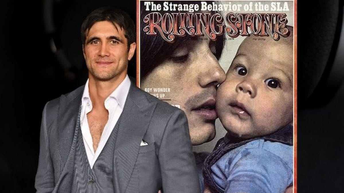 Ethan Browne da adulto e nella copertina di Rolling Stone col padre Jackson