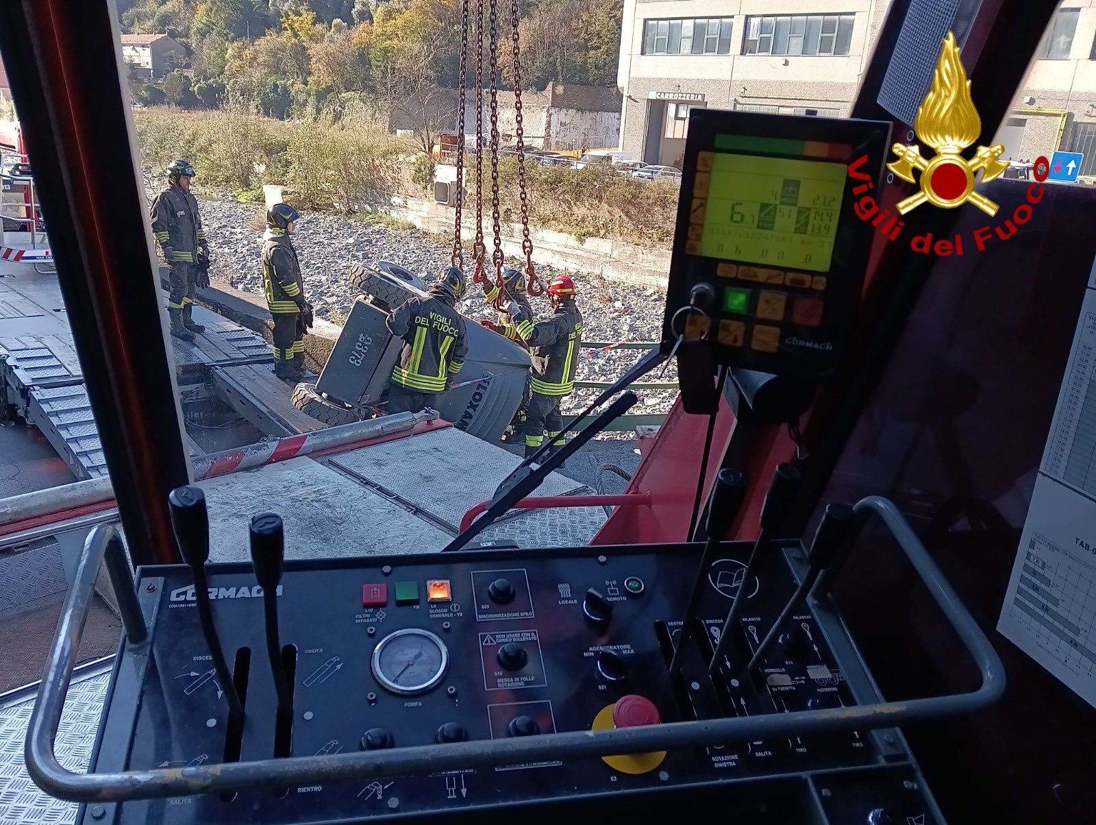 Foto dei vigili del fuoco da X