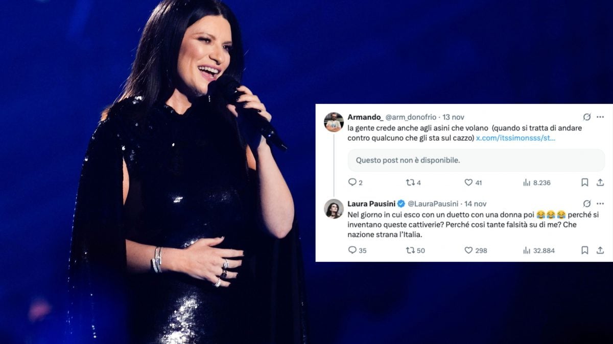 Laura Pausini risponde ai commenti su X