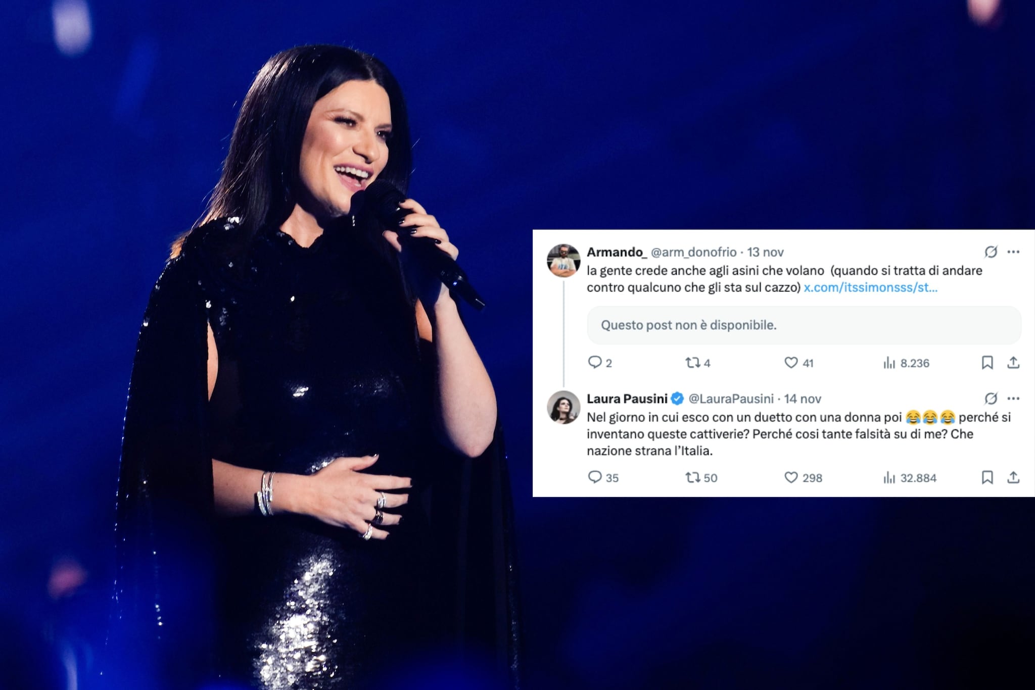 Lo sfogo di Laura Pausini per le voci su Sanremo: "Tante falsità su di me, che strana nazione l'Italia"