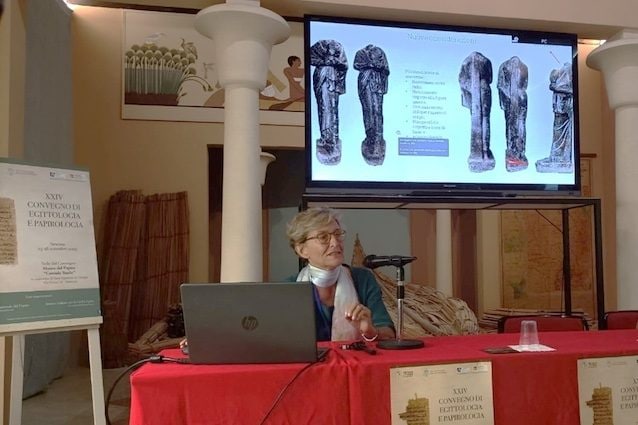 L’egittologa Rosanna Pirelli