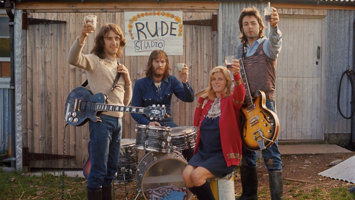 Paul McCartney e i Wings, via Comunicato Stampa