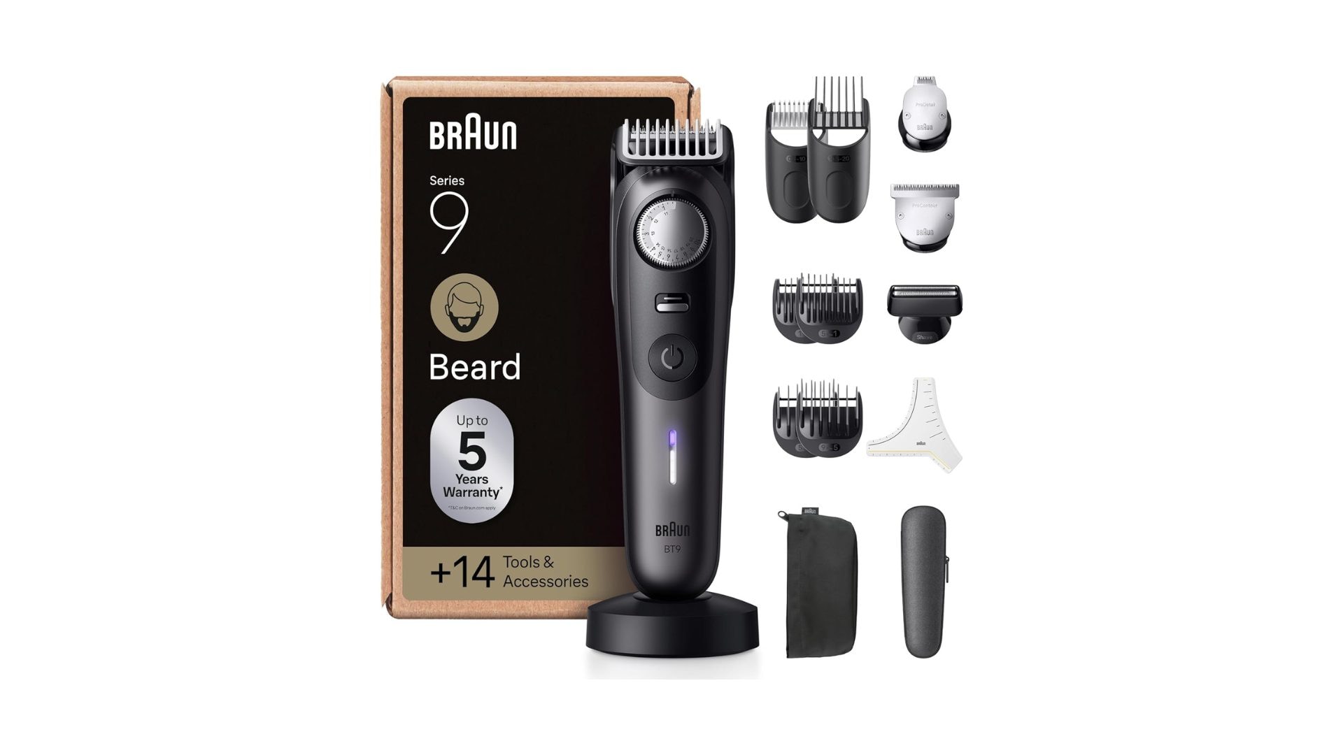 Regolabarba Braun Uomo Serie 9 BT9565