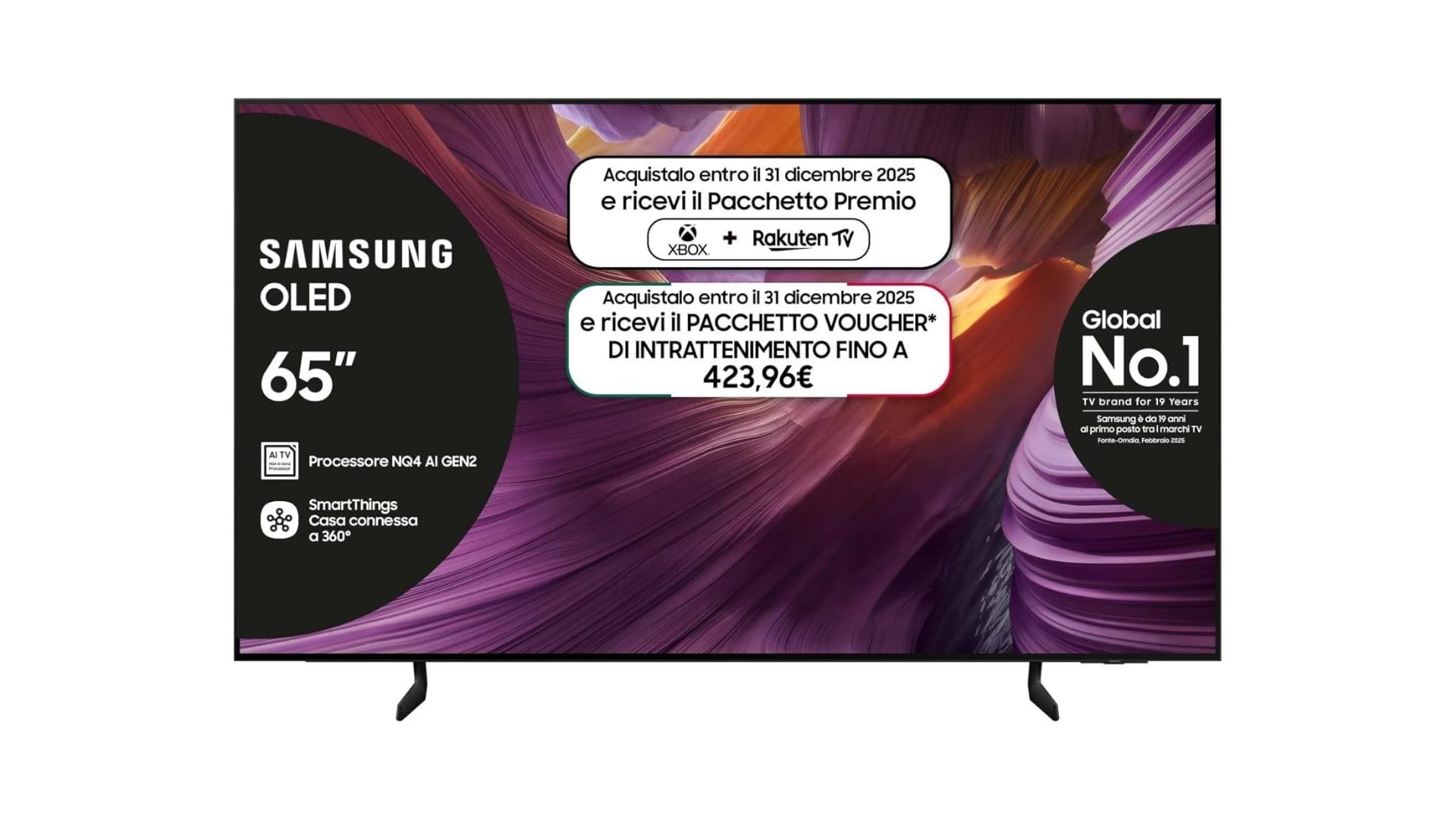 Samsung Smart TV 65'' QE65S85F