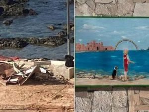 Bari, cancellato per errore il murale dedicato al piccolo Matteo: &#8220;Scambiato per degrado&#8221;