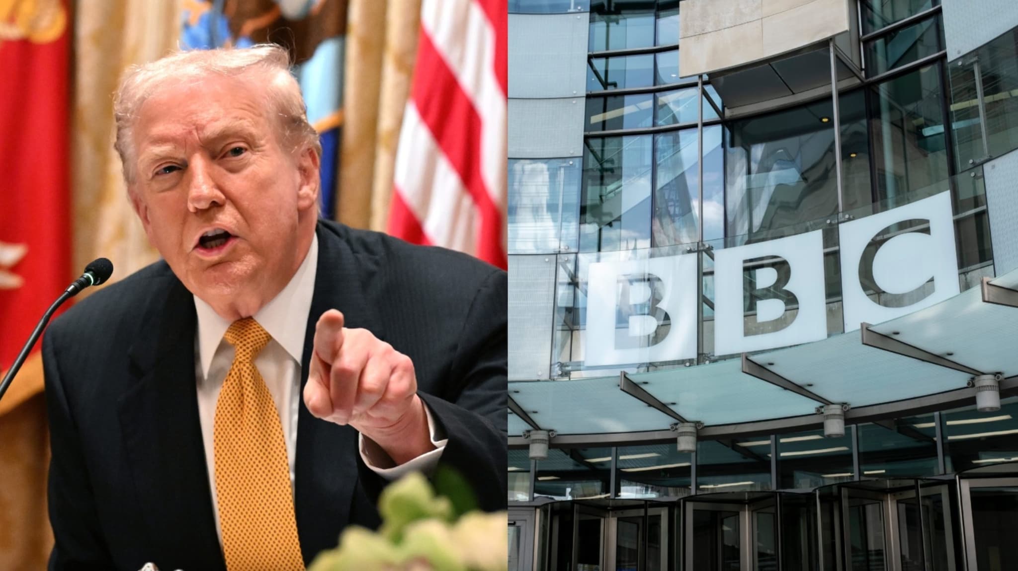 Trump accusa la BBC di diffamazione: chiesta rettifica e un miliardo di dollari per il video manipolato