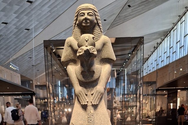 Statua del Supremo Sacerdote di Amon, Ramsesnakht – ph Prof.ssa Rosanna Pirelli