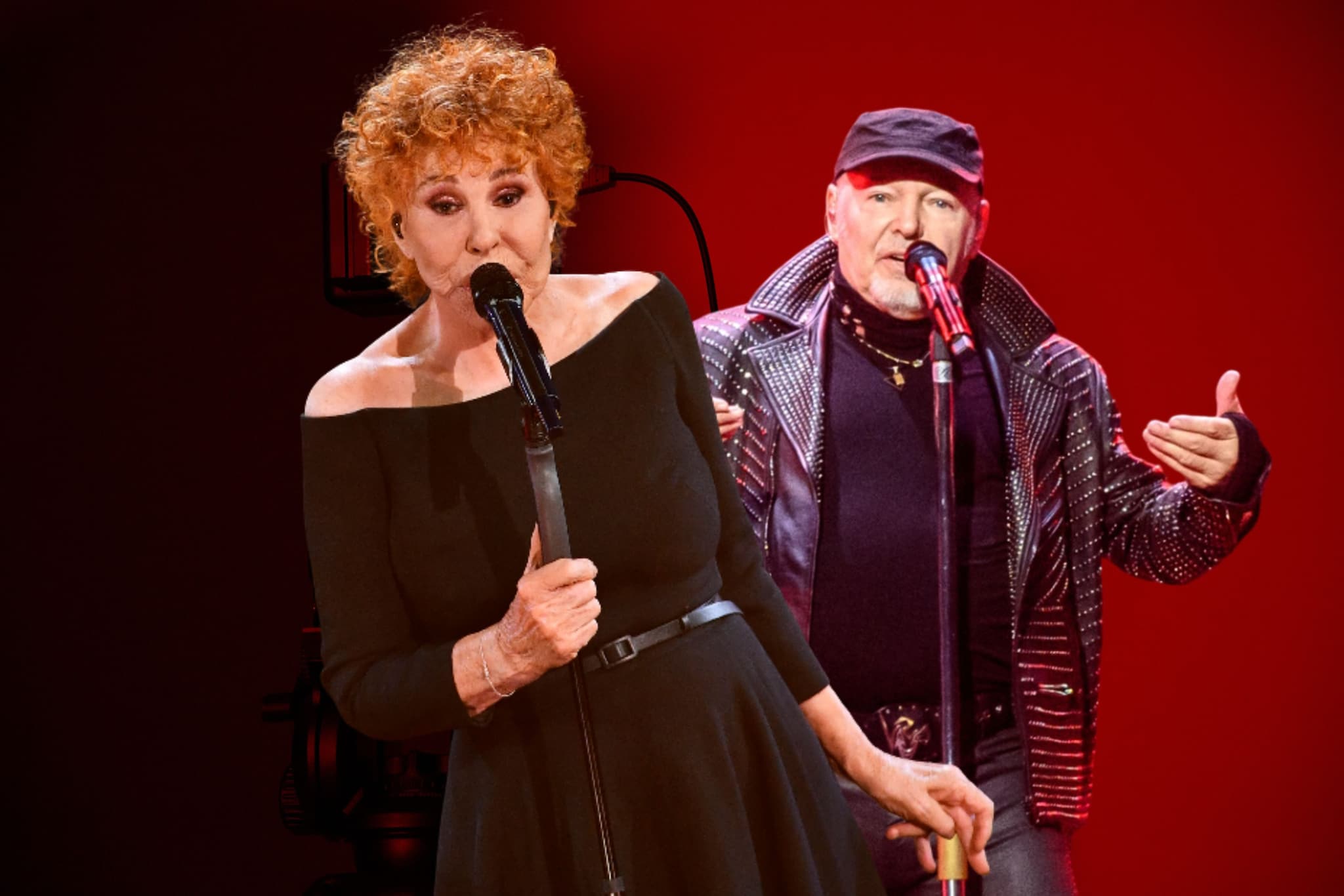 Ornella Vanoni aveva registrato Vivere di Vasco Rossi e doveva registrare un duetto con Gino Paoli