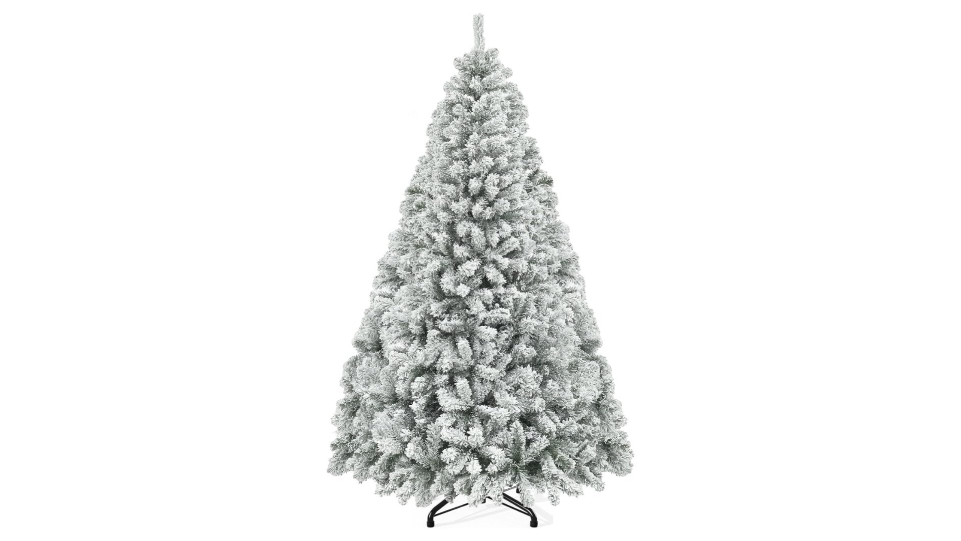 YITAHOME Albero di Natale con neve