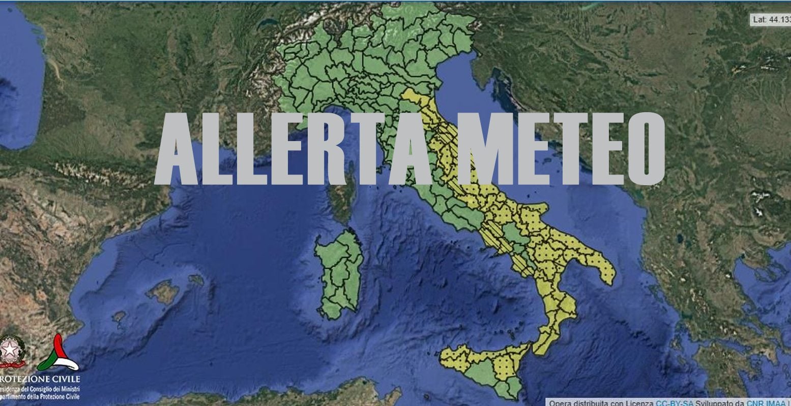 Maltempo, allerta meteo gialla per temporali 27 novembre: le regioni a rischio