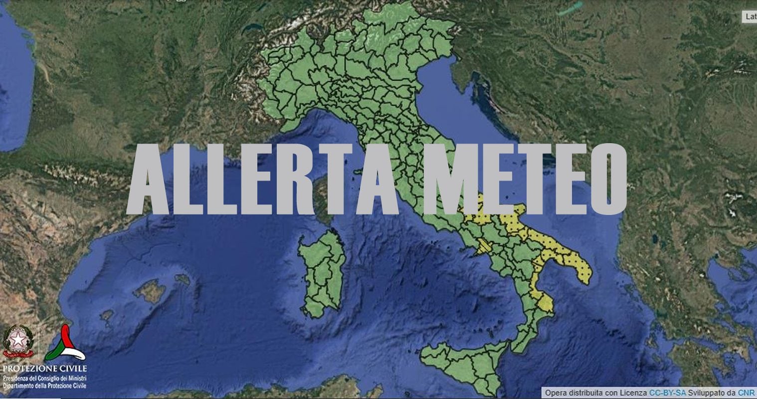 Maltempo, allerta meteo gialla per temporali venerdì 28 novembre: le regioni a rischio