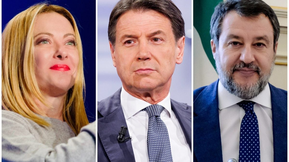Sondaggi politici, calano FdI e Lega mentre il M5s rimonta: chi è davanti tra i partiti