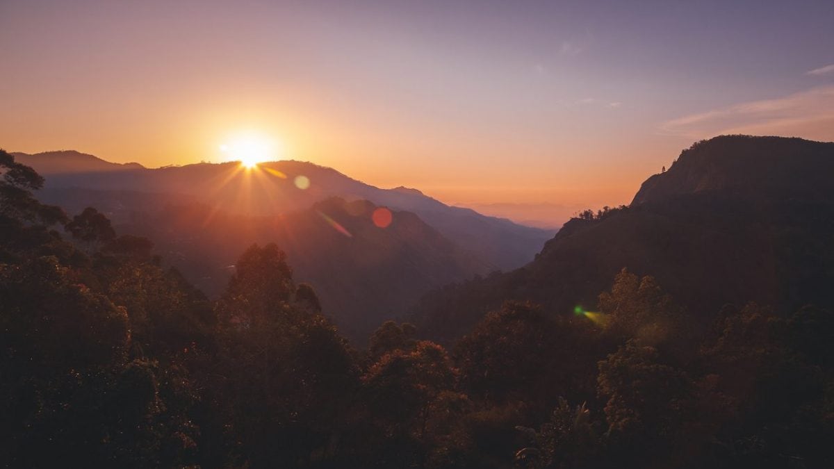 Ella Rock in Sri Lanka