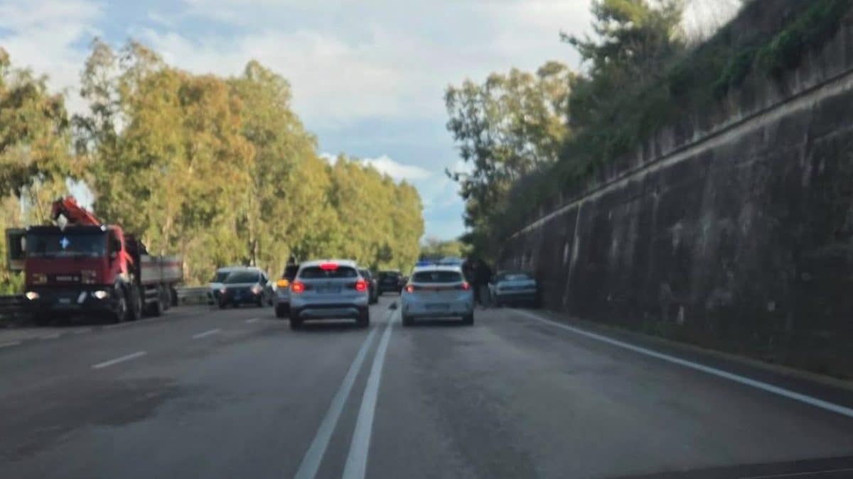 Il luogo dell’incidente stradale