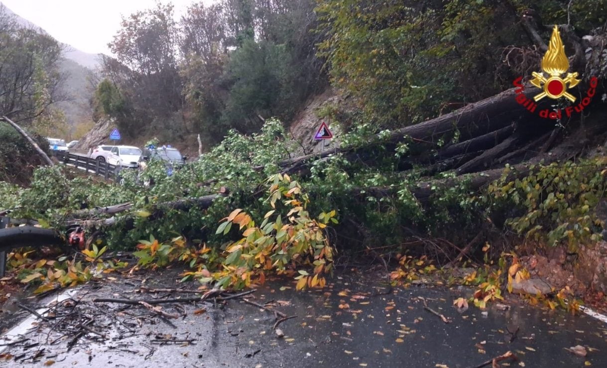 Maltempo a Genova, crolla muro durante la notte: oggi ancora allerta meteo gialla, parchi chiusi