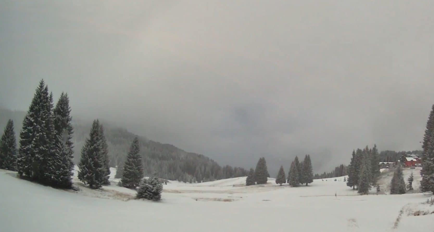 Neve in Trentino Alto Adige, il video dei primi fiocchi: tutto imbiancato fino a bassa quota