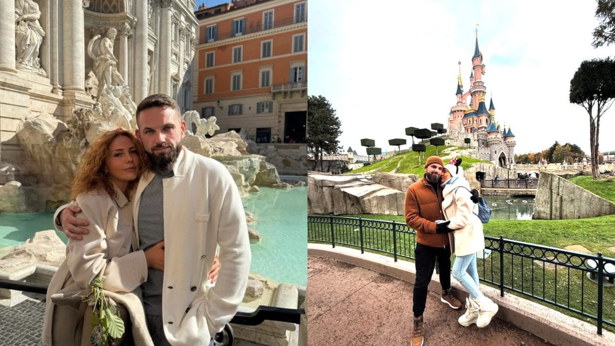 Roman Novak e la moglie Anna.