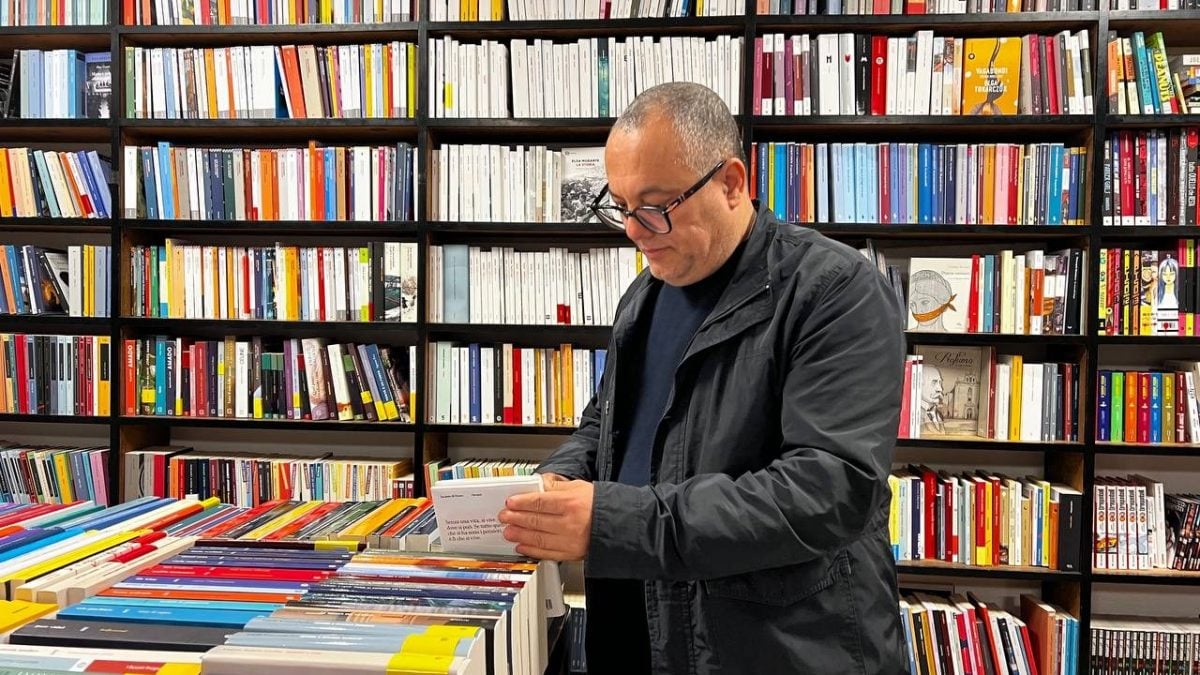 Atef Abu Saif a Siracusa. Foto di Lidia Ginestra Giuffrida