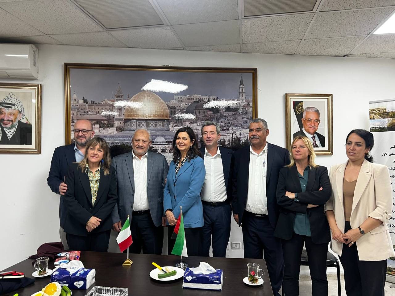 Tutta la delegazione del Pd nel comune di Gerico