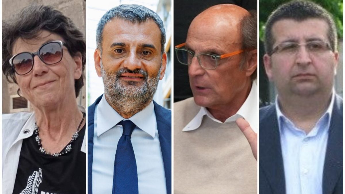 Da sinistra: Ada Donno, Antonio Decaro, Luigi Lobuono, Sabino Mangano