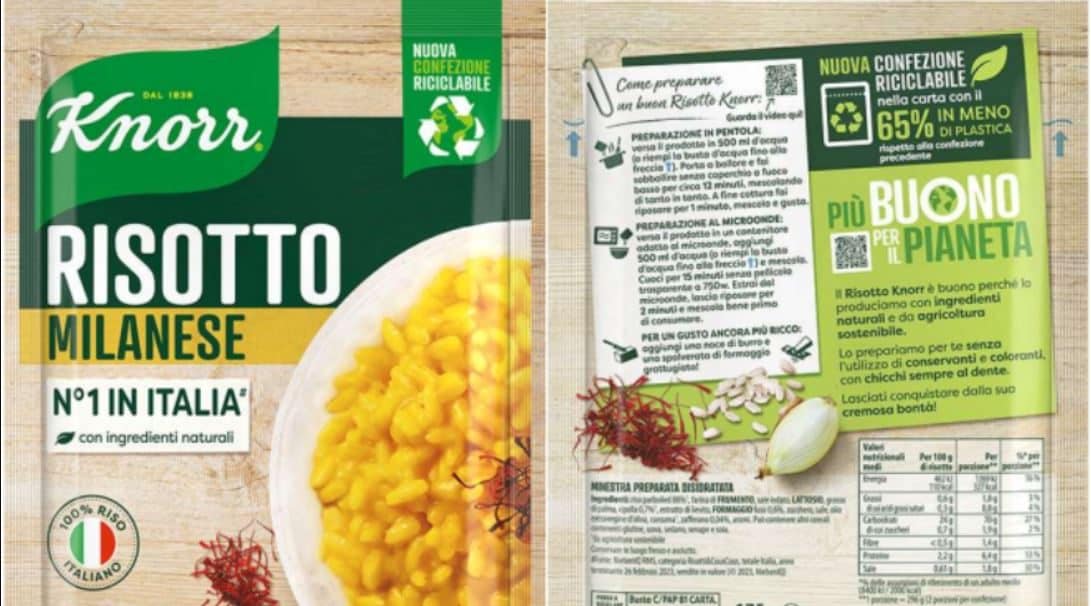 Knorr richiama risotto alla milanese per corpi estranei, 5 lotti interessati: "Non consumatelo"