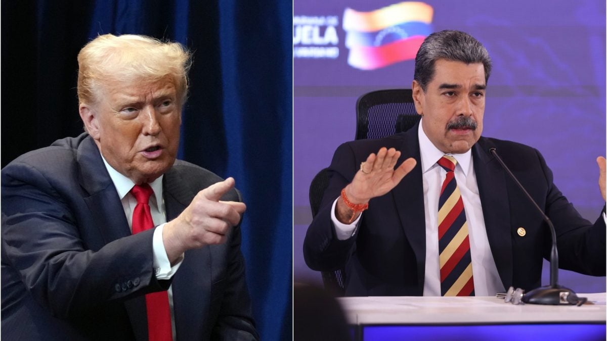 Donald Trump e Nicolas Maduro