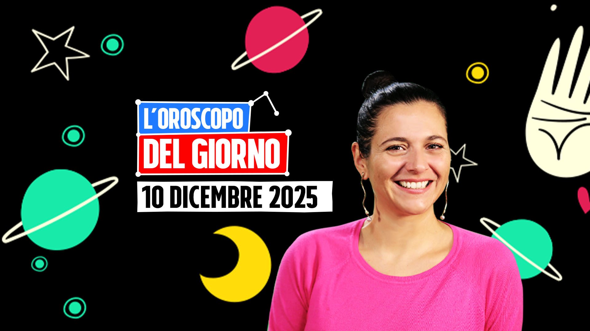 L'oroscopo di oggi mercoledì 10 dicembre 2025: Mercurio fa dire verità a Scorpione e Toro