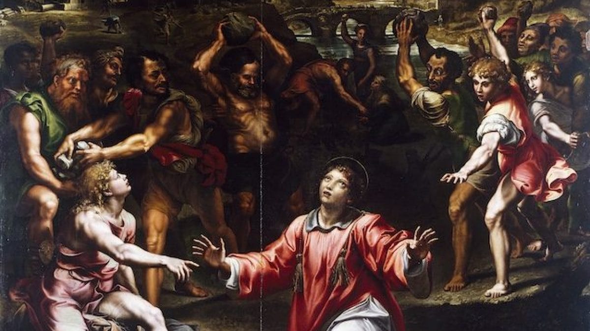 Il martirio di Santo Stefano di Giulio Romano – ph DeAgostini:Getty Images