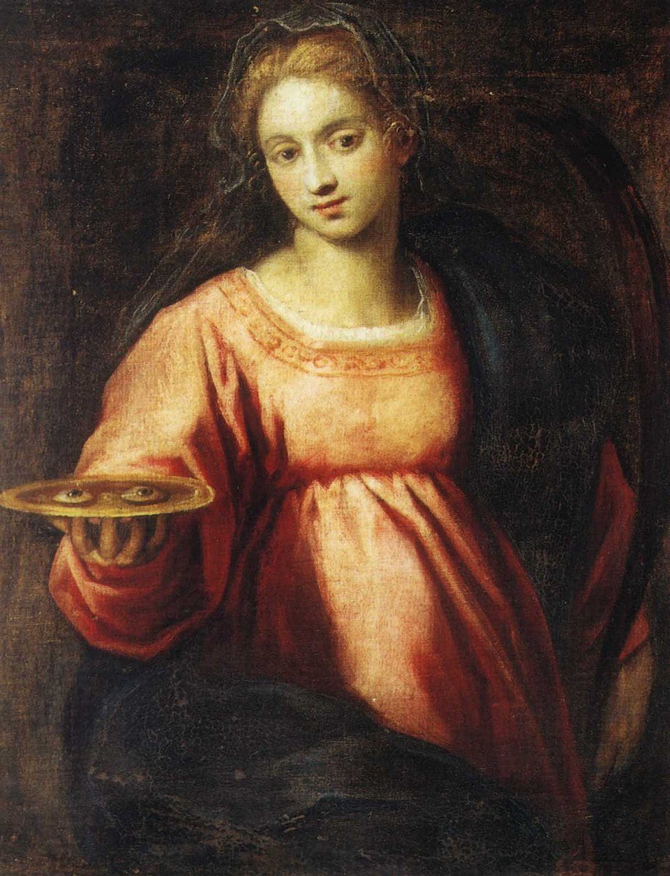 Santa Lucia, il ritratto di Jacopo Palma