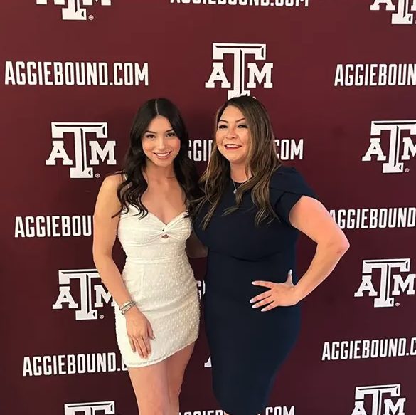 Brianna Aguilera e sua madre