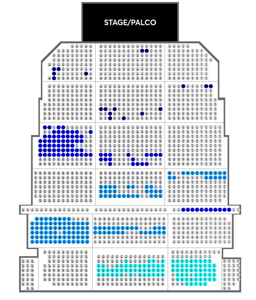 Mappa Teatro Metropolitan Catania