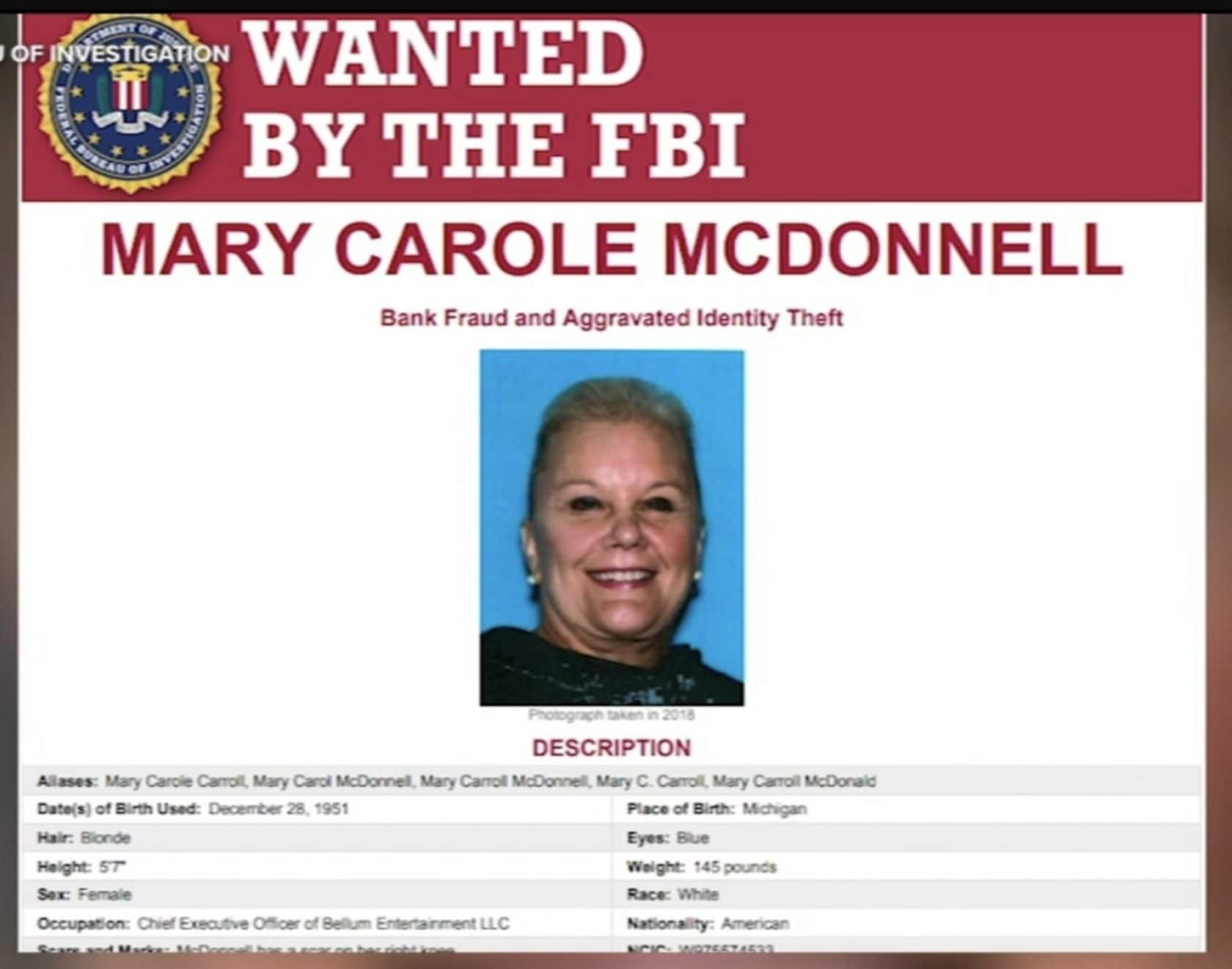 Sfrutta omonimia con ereditiera per rubare alle banche 30 milioni e pagare debiti della sua azienda: ricercata dall'Fbi