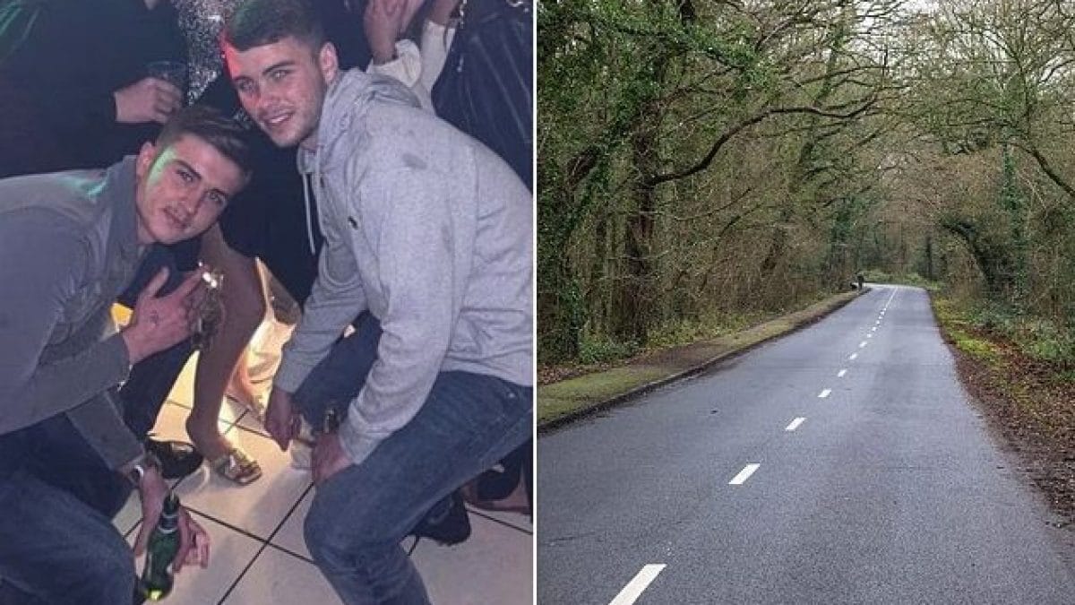 I due ragazzi morti nell’incidente