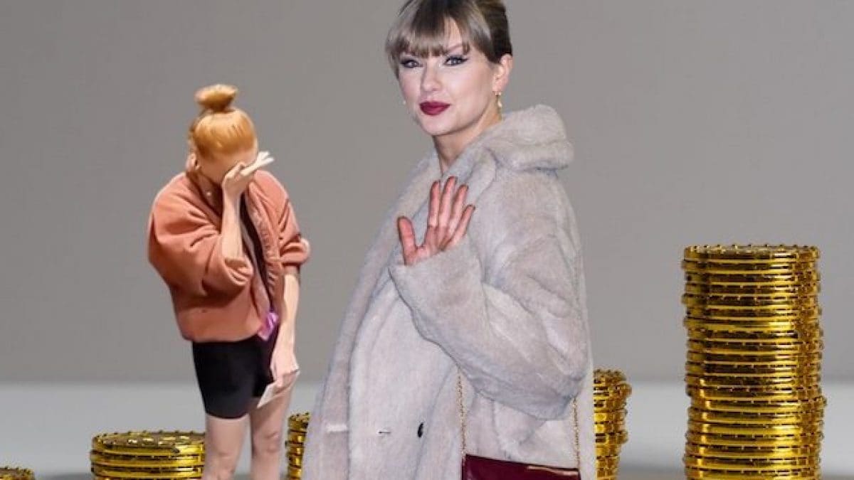 Taylor Swift fa emozionare la crew coi bonus