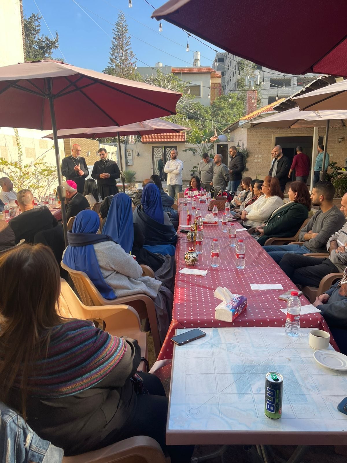 Il pranzo nel ristorante di Mohamed Alamarin