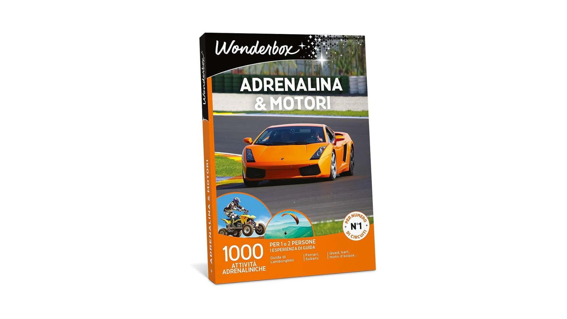 Wonderbox cofanetto regalo Adrenalina Motori