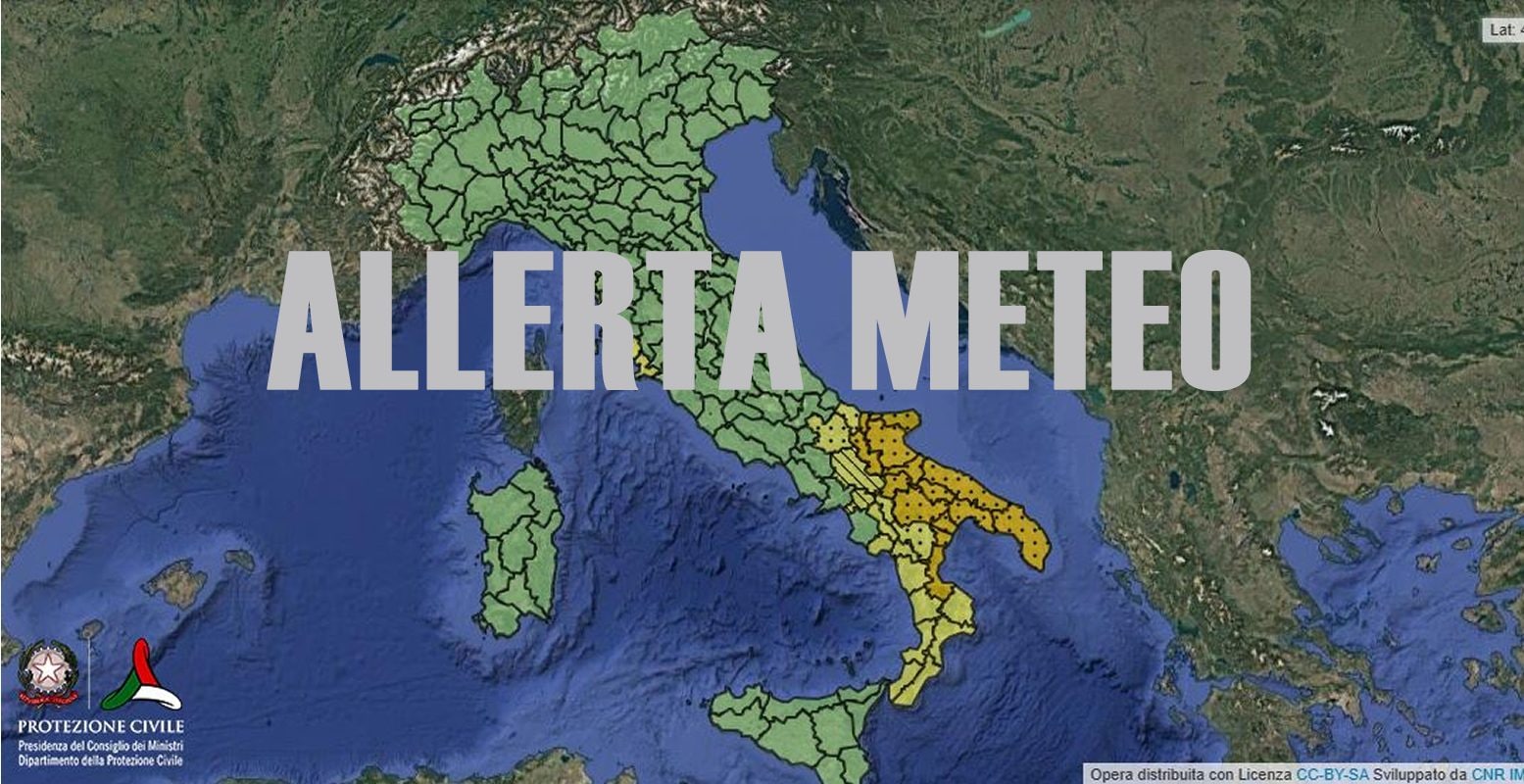 Scuole chiuse per maltempo e allerta meteo arancione giovedì 4 dicembre: l’elenco dei comuni