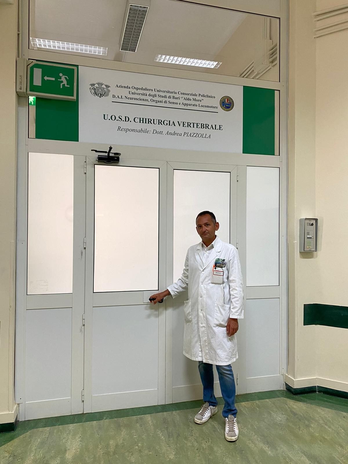 Il chirurgo Andrea Piazzolla