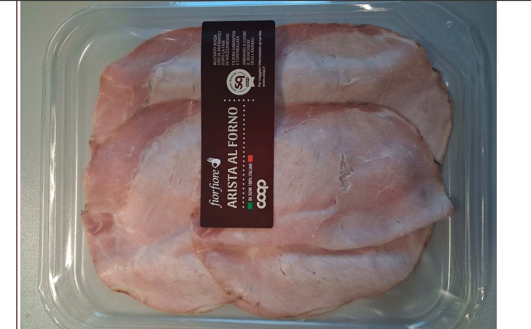 Coop richiama Arista al forno per possibile contaminazione microbiologica: il lotto interessato