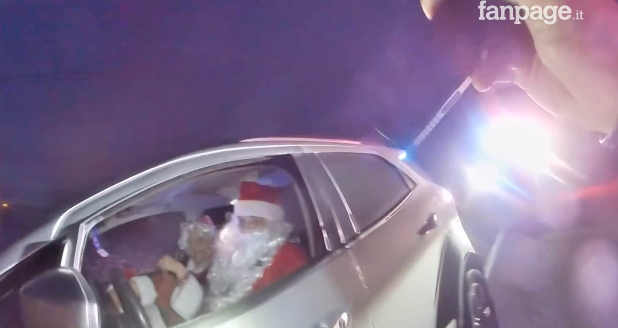 Babbo Natale e sua moglie sono stati fermati per eccesso di velocità in Ohio