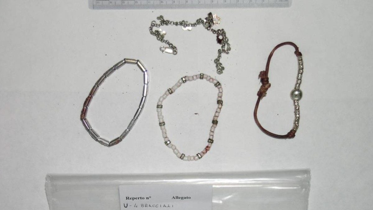 I bracciali indossati da Chiara Poggi quando è stata assassinata