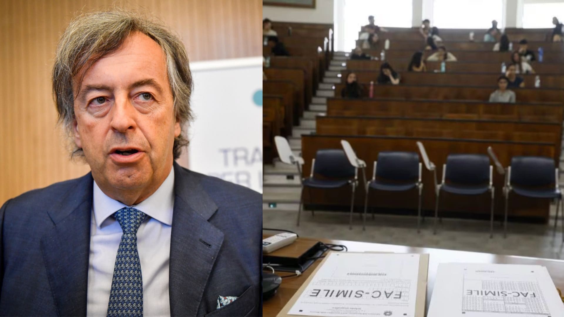 Le offese di Burioni agli studenti che non hanno passato i test a Medicina e l'ode al successo a ogni costo