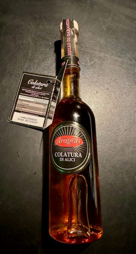 Il lotto di colatura di alici richiamato è il C259/25