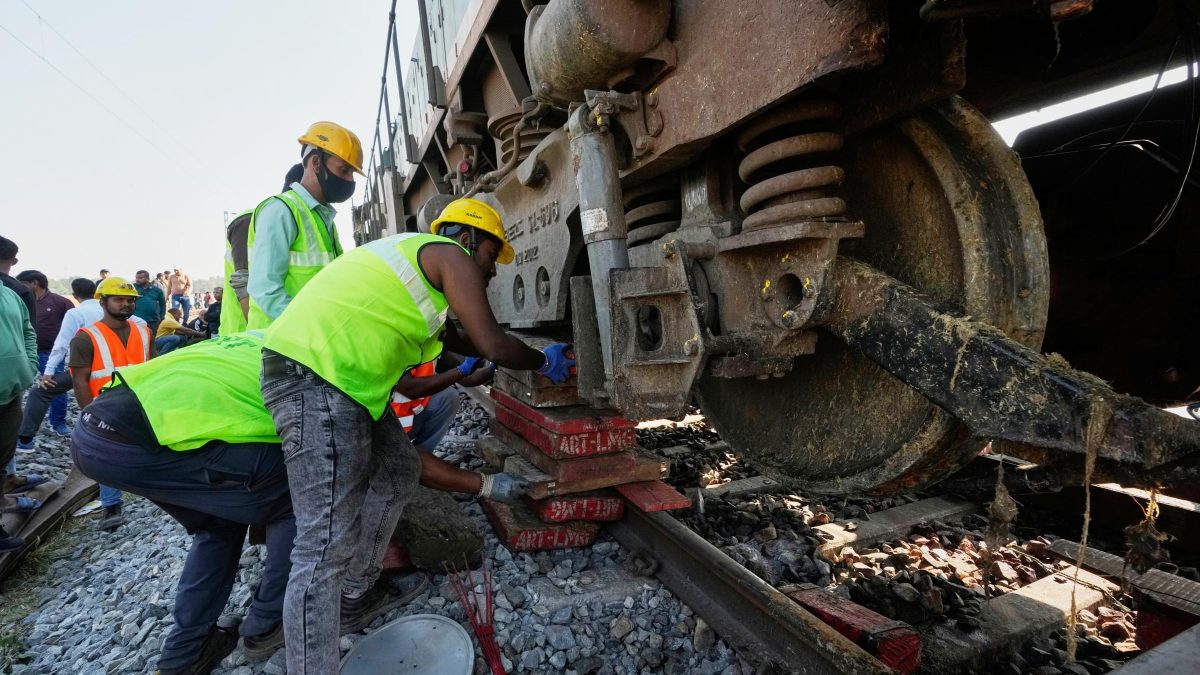 Elefanti sono morti a seguito dello scontro con un treno ad alta velocità in Inda