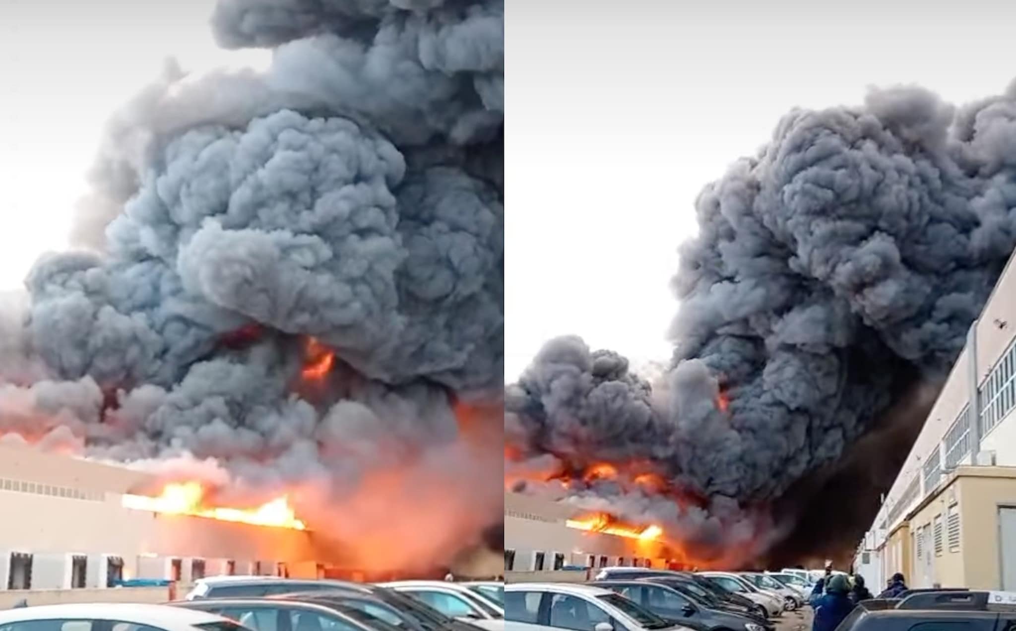 Bari, scoppia incendio alla Terminal Puglia: fiamme alte 10 metri, sul posto i vigili del fuoco